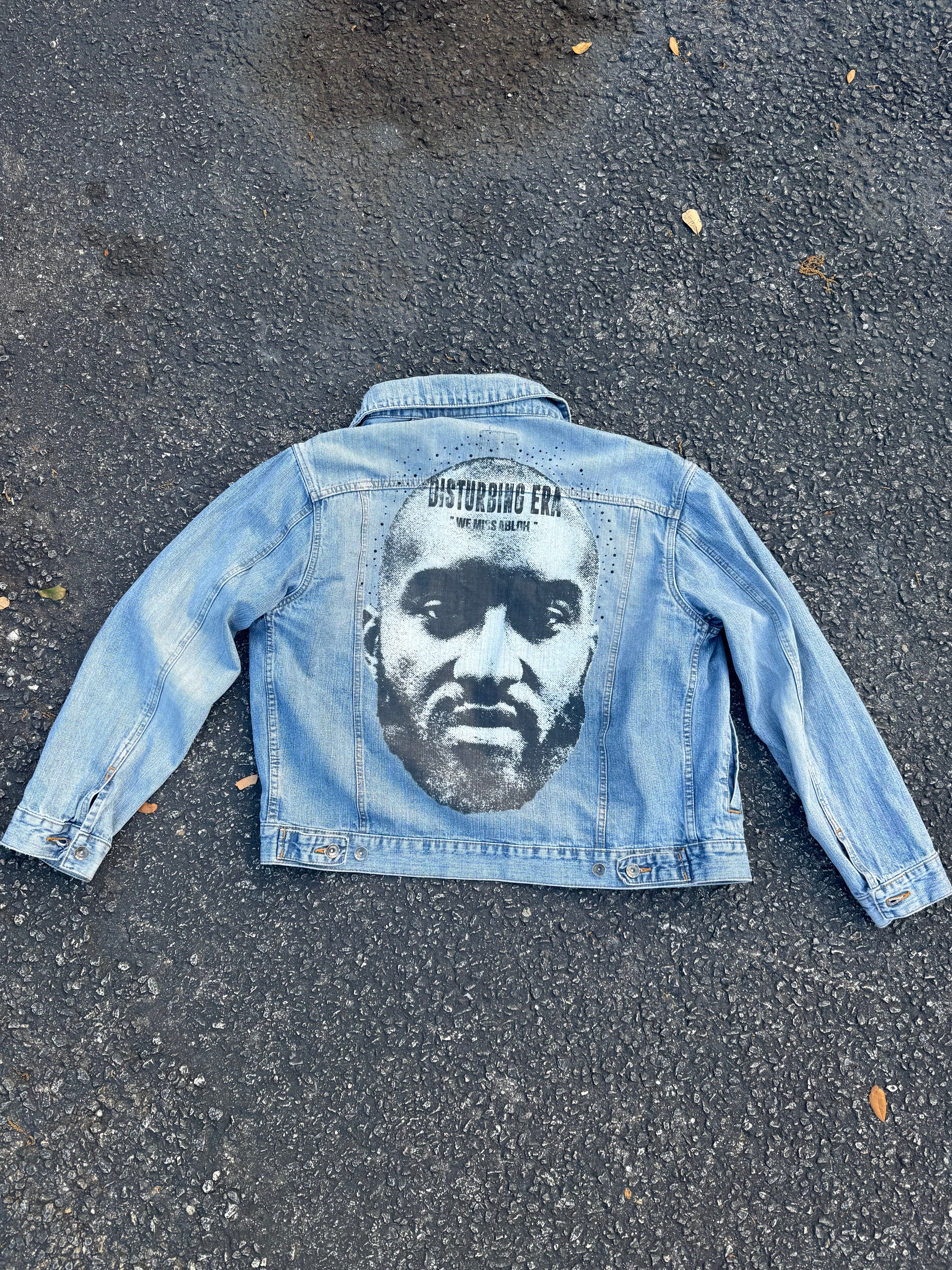 "We Miss Abloh" Jean Jacket