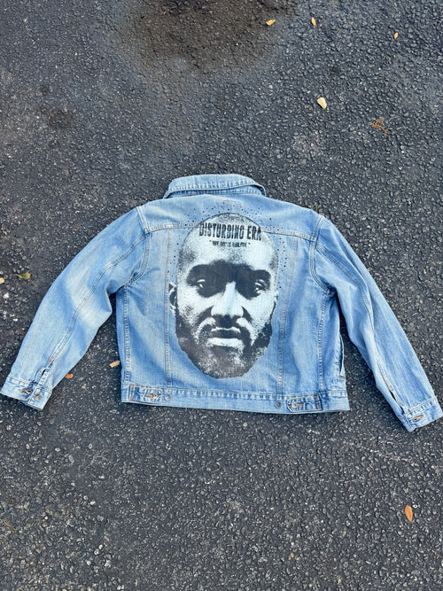 "We Miss Abloh" Jean Jacket