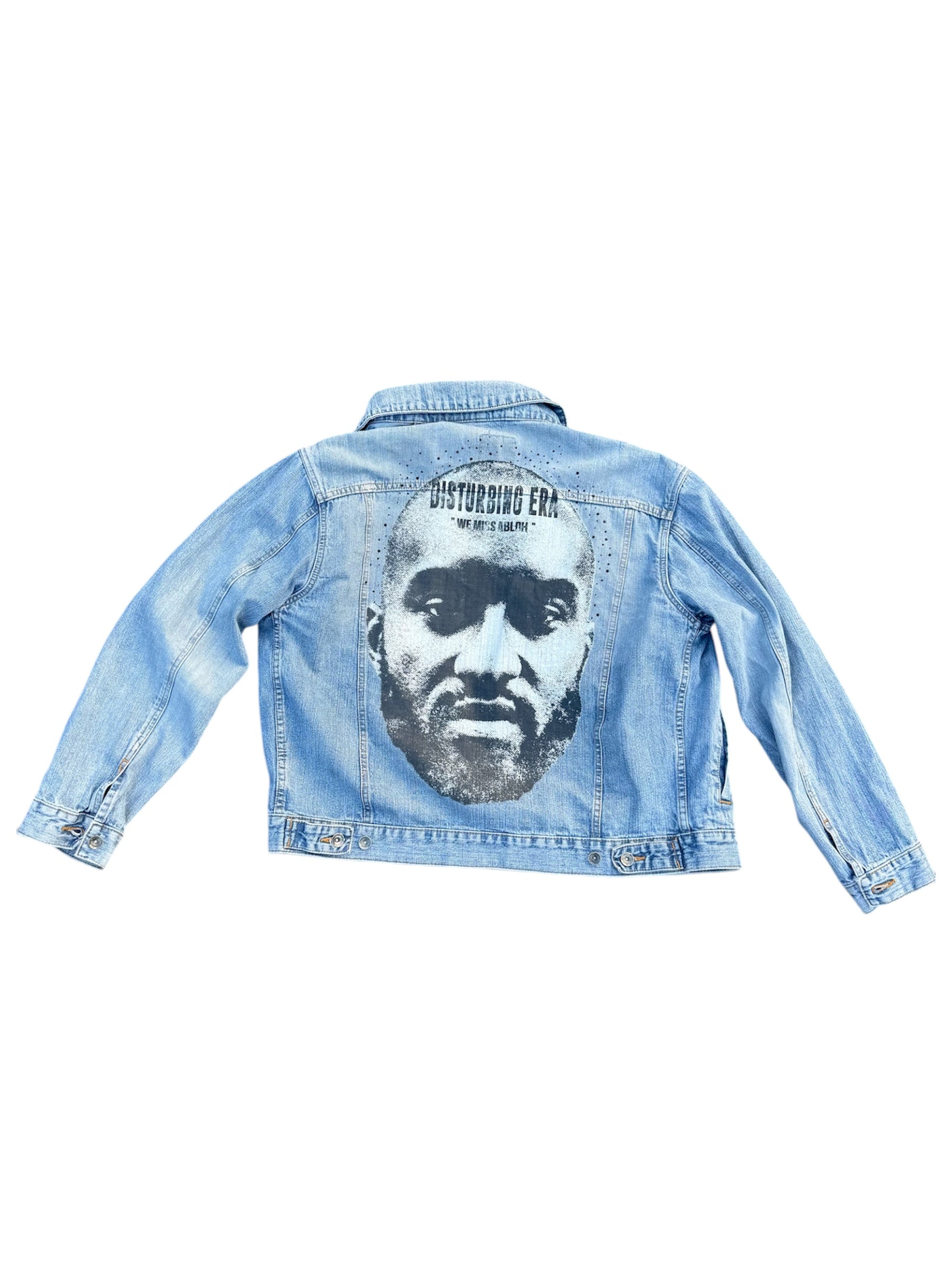 "We Miss Abloh" Jean Jacket